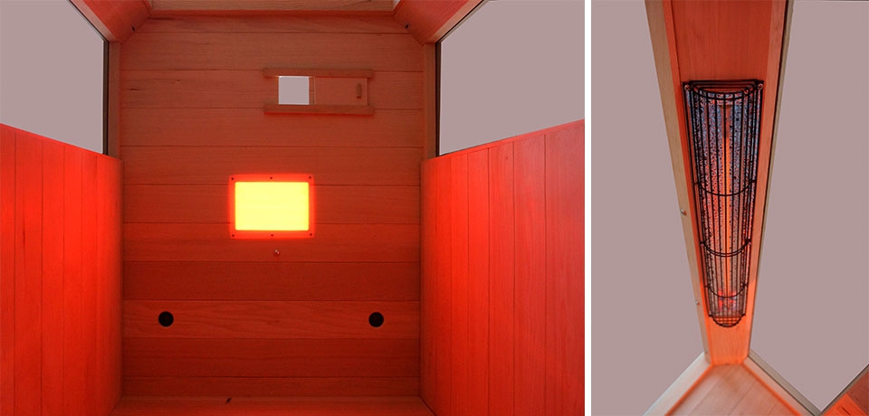 Sauna en pruche Helios