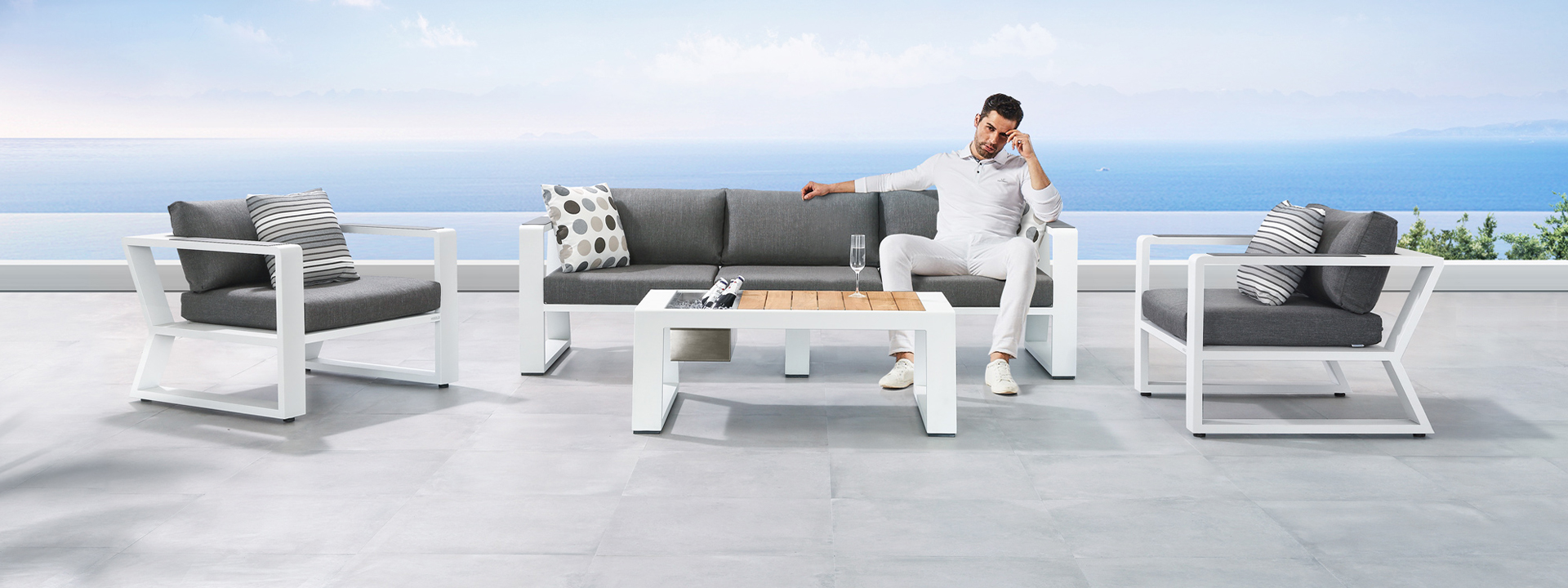 Canapé 3 places Ravenna