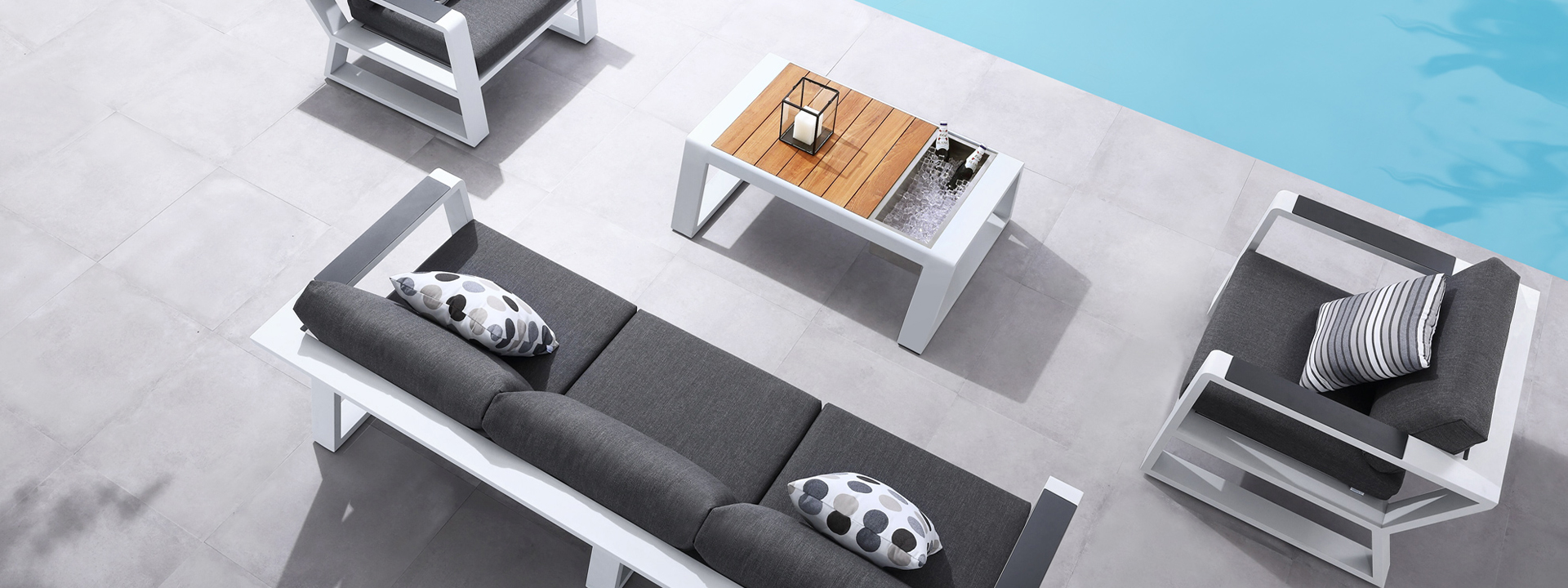 Table basse de jardin Ravenna