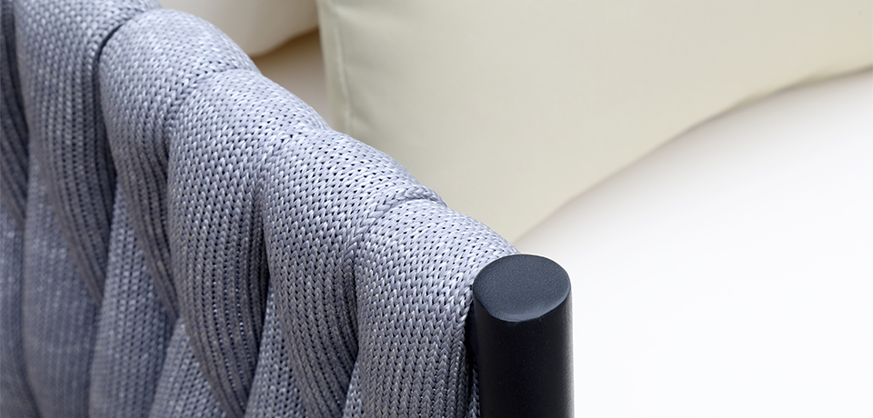 Table de jardin suprême pour 4 personnes