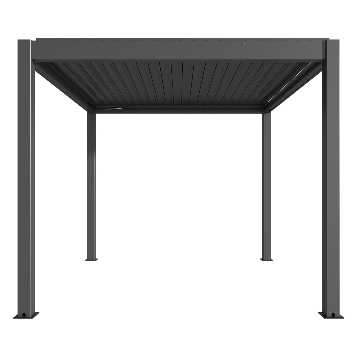 Pergola bioclimatique MotionFlex 300 avec éclairage LED blanc 2 Pergola bioclimatique MotionFlex 300 avec éclairage LED blanc