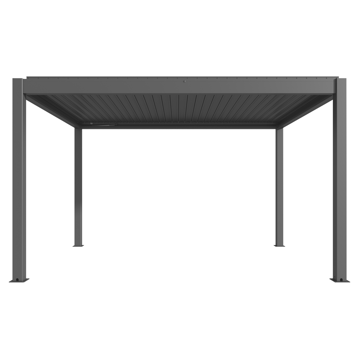 Pergola bioclimatique MotionFlex 400 avec éclairage LED blanc 1 Pergola bioclimatique MotionFlex 300 avec éclairage LED blanc